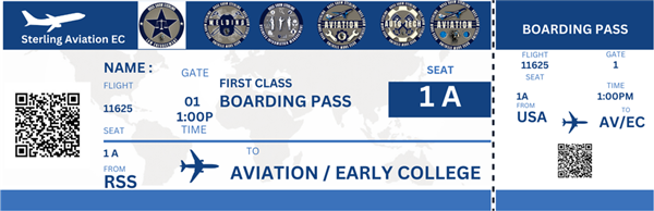 Magnet Boarding Pass Ticket
